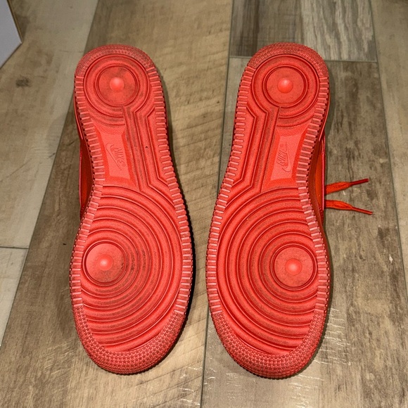 Nike Air Force 1 Low Triple Orange Shoes af1 DZ4442-800 Women's 9 - Picture 5 of 11